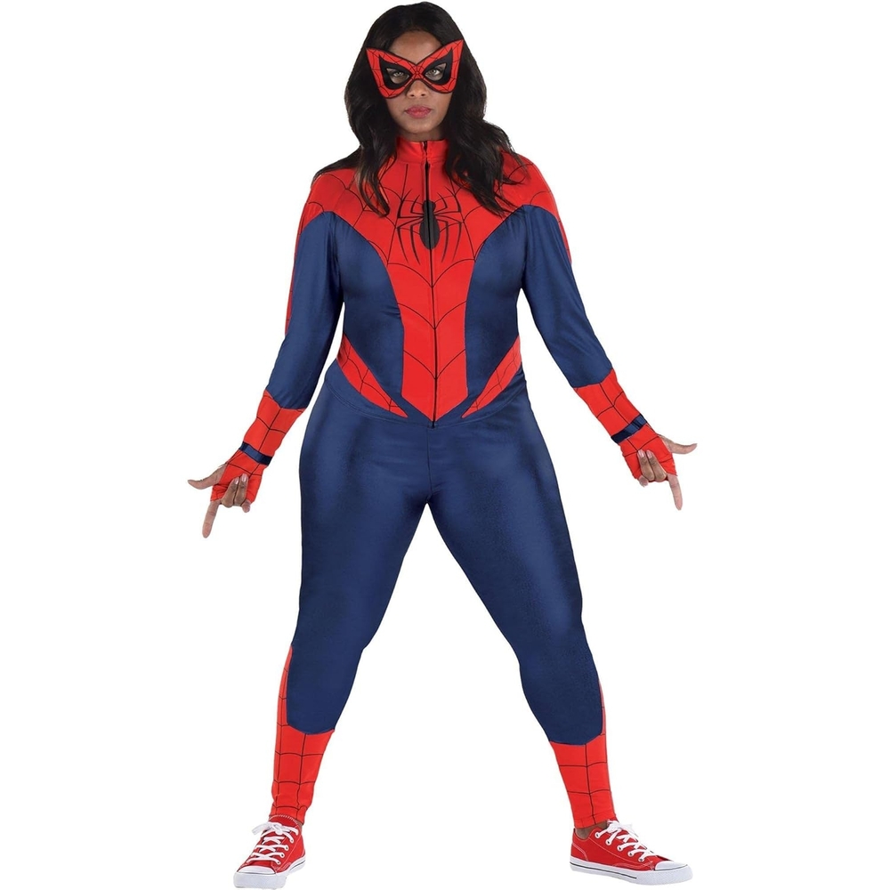 Marvel Comics Party City Spider-Girl Halloween Costume for Women XXL 18-20 Plus